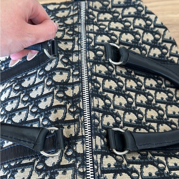 Dior vintage trotter Boston bag - Picture 3 of 5